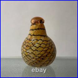 Iittala Bird Swamp Curlew Oiva Toikka Design2006 Large Glass Art 20cmJP