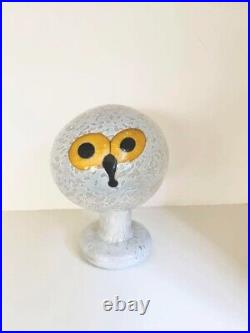 Iittala Bird Tengman's Owl Figure 1997-1998 Fedex With Tracking Number