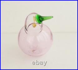 Iittala Bird by Oiba Toikka Soldier Scope Pale Pink