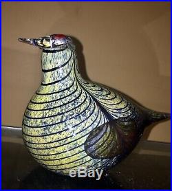 Iittala Bird by Oiva Toikka 11 Large Pheasant Collectible
