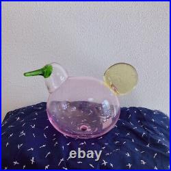 Iittala Bird by Oiva Toikka Sorja Pale Pink Scope Limited to 500 NEW F/S JP