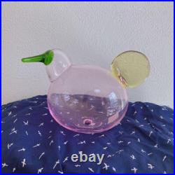 Iittala Bird by Oiva Toikka Sorja Pale Pink Scope Limited to 500 NEW F/S JP