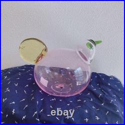 Iittala Bird by Oiva Toikka Sorja Pale Pink Scope Limited to 500 NEW F/S JP