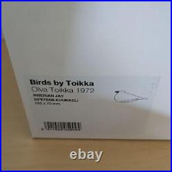 Iittala Bird by Toikka Oiva Toikka Bird Siberian Jay Glass Bird with box