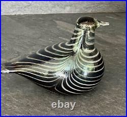 Iittala Bird by Toikka Signed Glass Bird