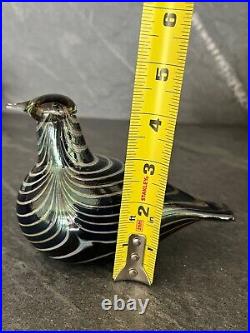 Iittala Bird by Toikka Signed Glass Bird