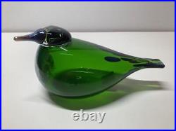 Iittala Bird by Toikka violet green swallow
