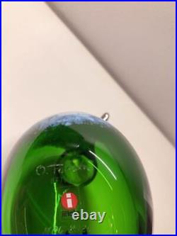 Iittala Bird by Toikka violet green swallow new unused item free shopping