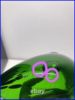 Iittala Bird by Toikka violet green swallow new unused item free shopping