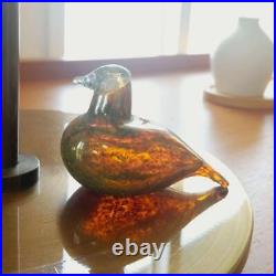 Iittala Birds Birds by Toikka HIPPIÄINEN Brown Finland from Japan