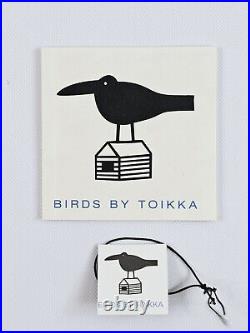 Iittala Birds Bullfinch Punatulkku by Toikka Oiva Toikka 1972 Hand Blown with Box