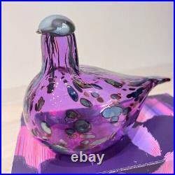 Iittala Birds By Toikka Amethyst Bird