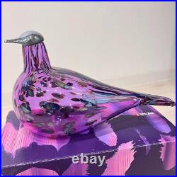 Iittala Birds By Toikka Amethyst Bird