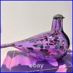 Iittala Birds By Toikka Amethyst Bird