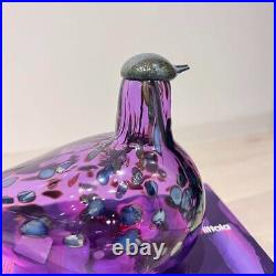 Iittala Birds By Toikka Amethyst Bird