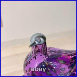 Iittala Birds By Toikka Amethyst Bird