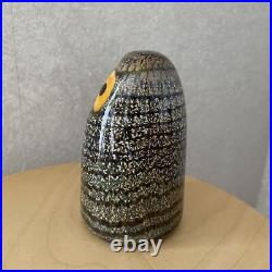 Iittala Birds By Toikka Barn Owl Color Brown Yellow Made in Finland No Box