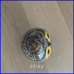Iittala Birds By Toikka Barn Owl Color Brown Yellow Made in Finland No Box