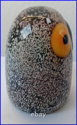 Iittala Birds By Toikka Barn Owl Finnish Design Glass Iittala Birds By Toikka Barn Owl Finnish Design Glass