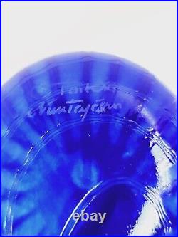 Iittala Birds By Toikka Blue Bird Sinisulka Design By Ovia Toikka Signed with Box