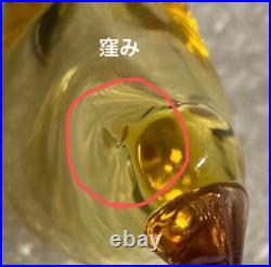 Iittala Birds Glass Figurine Sieppo Yellow Amethyst H8cm Oiva Toikka Iittala Birds Glass Figurine Sieppo Yellow Amethyst H8cm Oiva Toikka