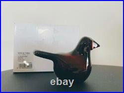 Iittala Birds Sieppo by Toikka Brown×clear Limited Edition