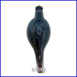 Iittala Birds Toikka Art Glass NUUTAJARVI Finland 17cm Rare Decor