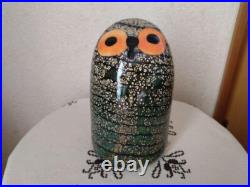 Iittala Birds Toikka Barn Owl by Oiva Toikka Made in Finland No Box Used Ex+ Iittala Birds Toikka Barn Owl by Oiva Toikka Made in Finland No Box Used Ex+