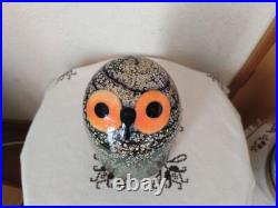 Iittala Birds Toikka Barn Owl by Oiva Toikka Made in Finland No Box Used Ex+ Iittala Birds Toikka Barn Owl by Oiva Toikka Made in Finland No Box Used Ex+