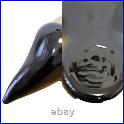 Iittala Birds Toikka Crow 1982 Vintage Oiva Toikka Nuutajärvi Finland Iittala Birds Toikka Crow 1982 Vintage Oiva Toikka Nuutajärvi Finland