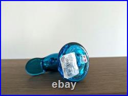 Iittala Birds Toikka Mini Sieppo Turquoise Sky Blue Glass Art Oiva Scope 2503M