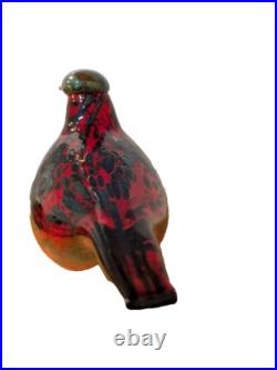 Iittala Birds Toikka Ruby Bird Red Nuutajärvi Oiva Toikka Finland