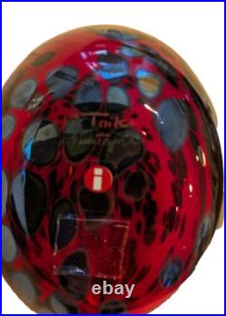 Iittala Birds Toikka Ruby Bird Red Nuutajärvi Oiva Toikka Finland