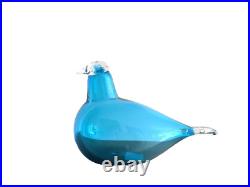 Iittala Birds Toikka Shorebird Turquoise Blue 2023 USA Finland Exclusive