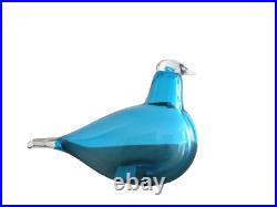 Iittala Birds Toikka Shorebird Turquoise Blue 2023 USA Finland Exclusive