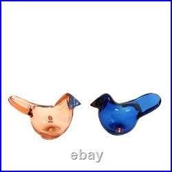 Iittala Birds Toikka Sieppo 2-Set 100mm x 67mm Rare Vintage