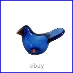 Iittala Birds Toikka Sieppo 2-Set 100mm x 67mm Rare Vintage