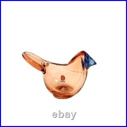 Iittala Birds Toikka Sieppo 2-Set 100mm x 67mm Rare Vintage