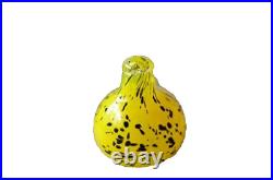 Iittala Birds Toikka Stockmann Kyyhky Yellow Glass Bird 160x95mm