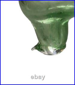 Iittala Birds Toikka Vintage Green Nuutajärvi Oiva Toikka Glass Art