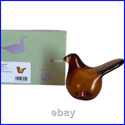 Iittala Birds by Oiva Toikka Finnish Glass Art Bird Figurine with box