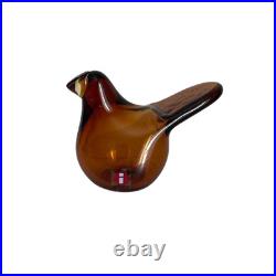 Iittala Birds by Oiva Toikka Finnish Glass Art Bird Figurine with box