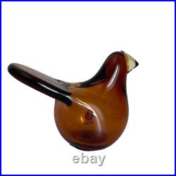 Iittala Birds by Oiva Toikka Finnish Glass Art Bird Figurine with box
