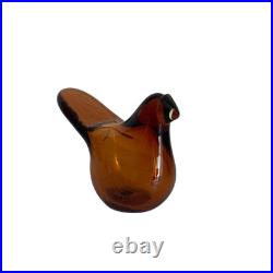 Iittala Birds by Oiva Toikka Finnish Glass Art Bird Figurine with box