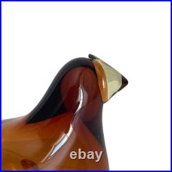 Iittala Birds by Oiva Toikka Finnish Glass Art Bird Figurine with box