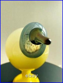 Iittala Birds by Oiva Toikka Helokki 2014 Limited to 200 Toikka Signed Yellow