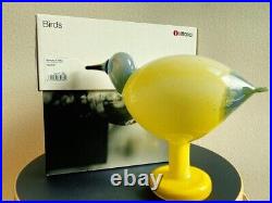 Iittala Birds by Oiva Toikka Helokki 2014 Limited to 200 Toikka Signed Yellow