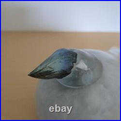 Iittala Birds by Oiva Toikka Siberian Jay Glass Art with Box