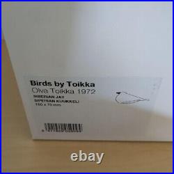 Iittala Birds by Oiva Toikka Siberian Jay Glass Art with Box