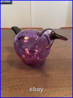 Iittala Birds by Toikka Annual Bird Kesuri Amethyst 2021